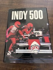 Indy 500 Tom Carnegie More Than A Race Rare Marlboro First Edition Book Auto