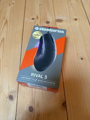 SteelSeries Rival 3 Gen 2, Gaming-Maus, optisch, 8500dpi, USB, 6 Tasten, schwarz