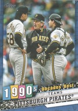 2020 Topps Baseball Decades' Best Series 2 Blue #DB78 Pittsburgh Pirates