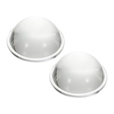 PATIKIL Diameter 30mm Flat Convex Lens, 2 Pcs Height 14mm High 30x14x2mm