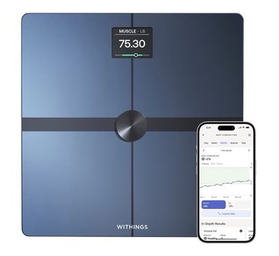 Sealed WITHINGS Body Smart Scale Weight Body Fat Blue Tooth WiFi Apple Health