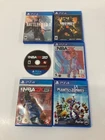 Lot of 6 PS4 Playstation 4 Games, Used Untested