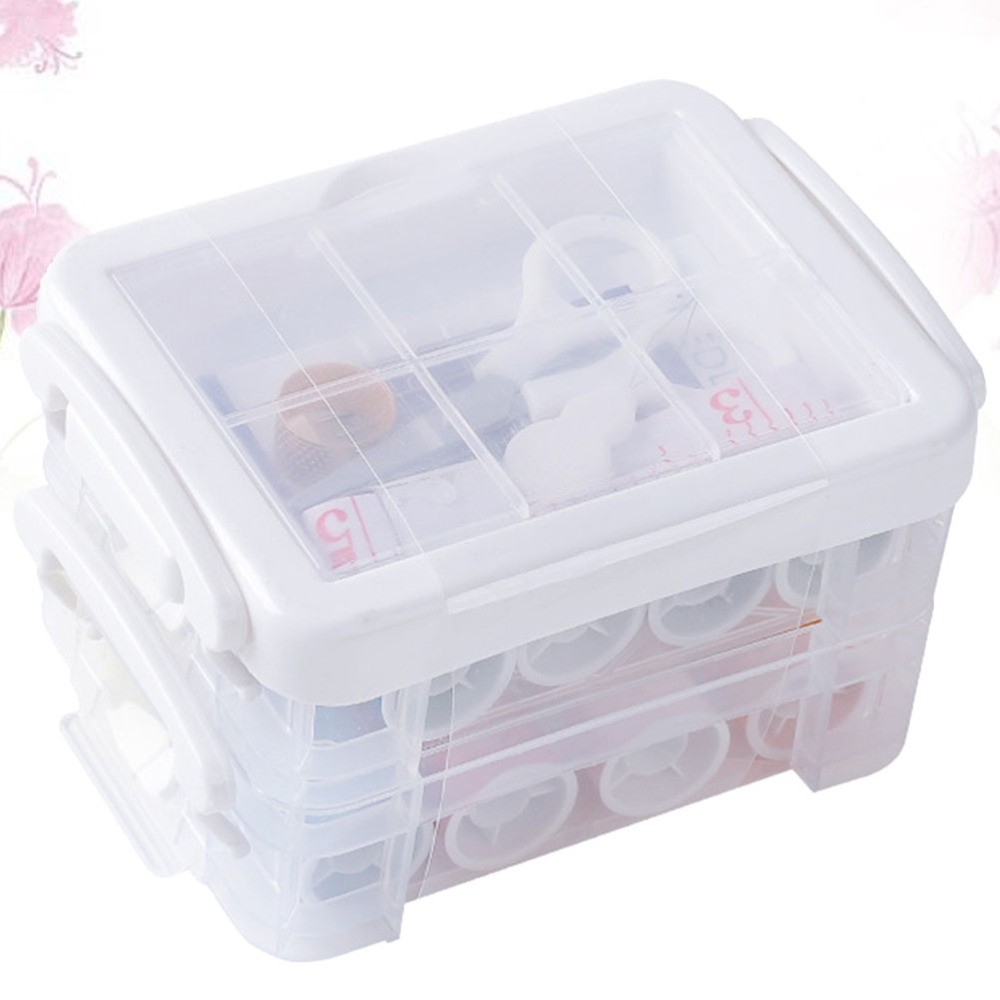 1 Set Sewing Tools Box Multifunction Sewing Needle Thread Stitch Tools Sewing