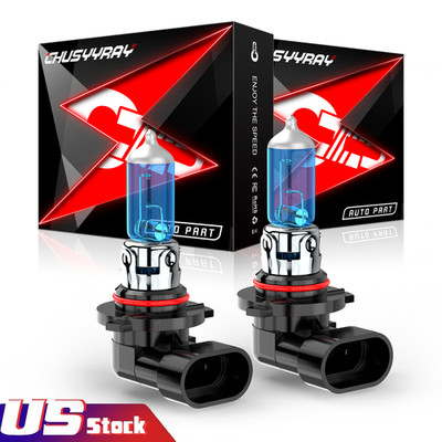 2x Halogen Headlight 9006 5000K White Low Beam Bulbs For Honda Odyssey 2005-2010