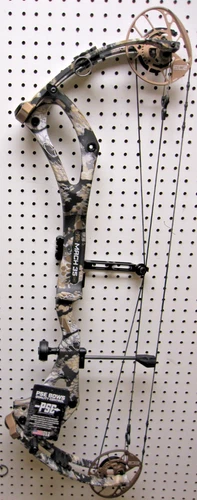 PSE Mach 35, 70 LB EC2, RH Carbon Hunting Bow- Kryptec Skyfall Camo-New