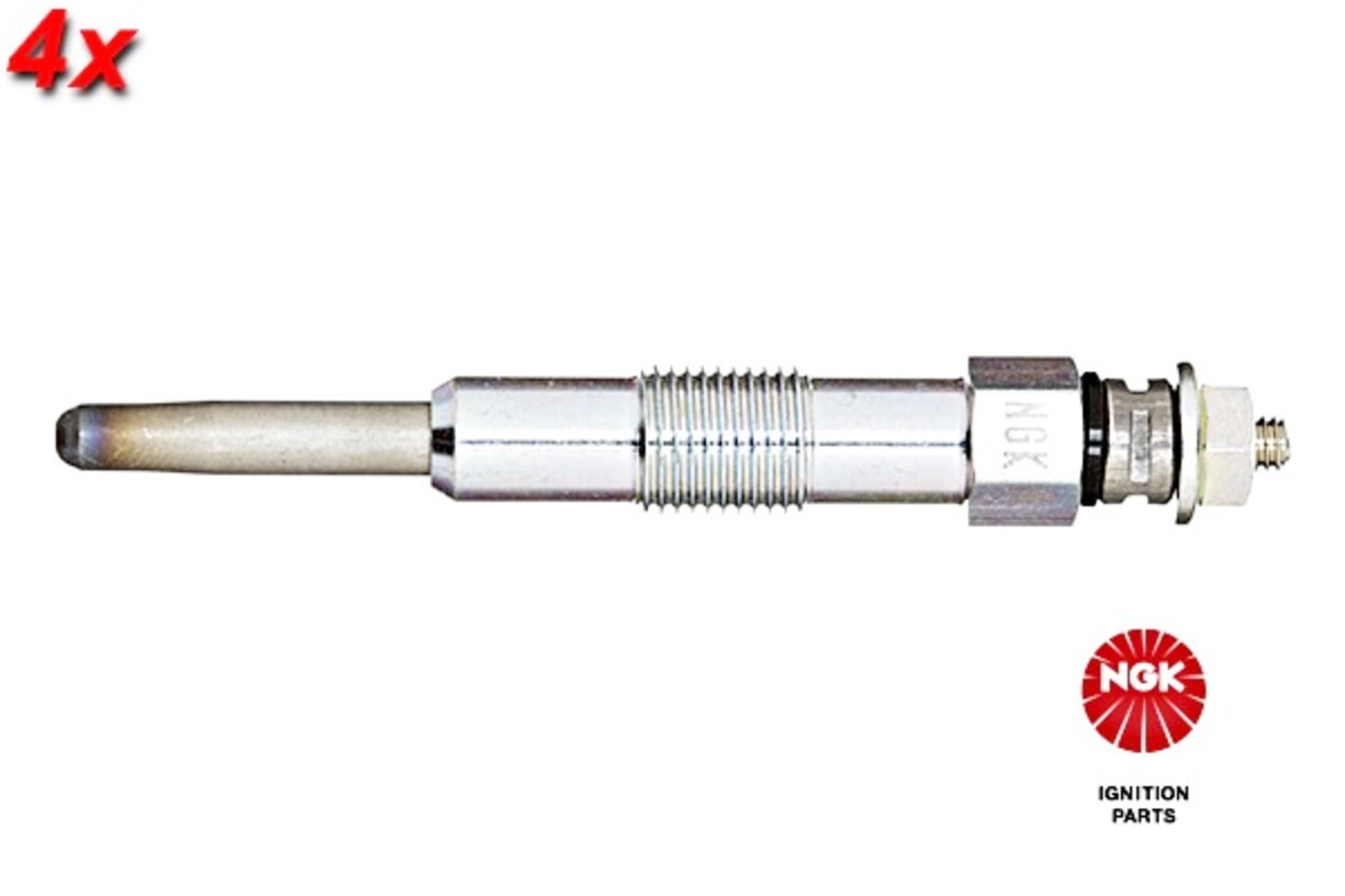NGK 4x Glow Plug For FIAT Croma 87-96 7632587