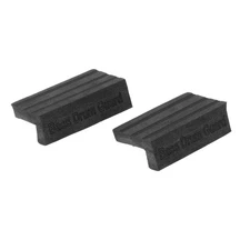 2 Pieces Hoop Protector Pads Non Slip Soft Drum Kit Bass Drum Hoop Guard