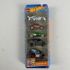 Hot Wheels 5-Pack HW Design Lab Volkswagen Amazoom Dodge Van Cool One Forward