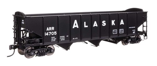 Walthers Mainline HO 56733 Alaska Railroad ARR 70 toneladas AAR 3 bahías vagón tolva abierta | Zustand: New