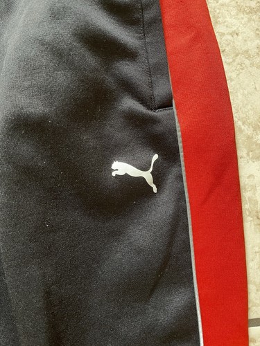 Puma BMW Motorsport Mens Racing Joggers Black Large Sweat Pants Active Car Pants - Picture 3 of 18