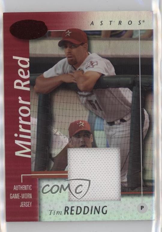 2002 Leaf Certified Mirror Red Materials 29/150 Tim Redding #51 0nr3