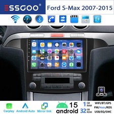 Carplay Für Ford S-Max WA6 2006-2015 Android 15 Autoradio GPS WiFi KAM 1+32GB FM