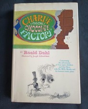 1964 CHARLIE & THE CHOCOLATE FACTORY ROALD DAHL FIRST EDITION 2ND PRINTING DJ