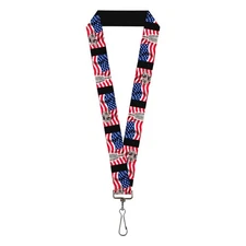 Buckle-Down unisex-adult Lanyard - New York Standard Empire State Building New Y