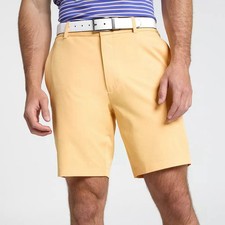 WALTER HAGEN MEN'S PERFECT 11 ELECTRIC TANGERINE GOLF SHORTS SIZE 30 NWT