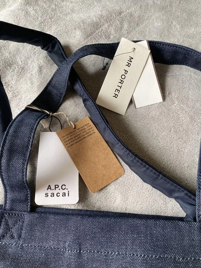 A.P.C. Sacai Tote Bag Sakai Bellissimo Design Facile da Usare e Resistente Popular Ite