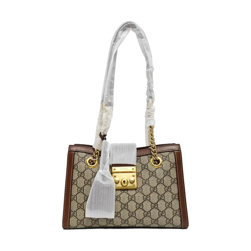 GUCCI Padlock Handbags Leather Beige Free Shipping | Duties Paid