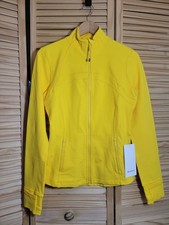 Lululemon Define Jacket In Maize Yellow NWT Size 8