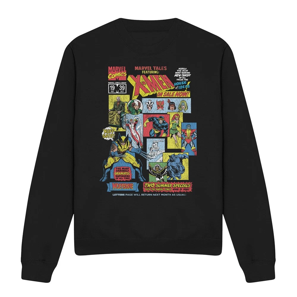 Sudadera unisex Marvel Tales Xmen a la venta ahora S-2XL, negra