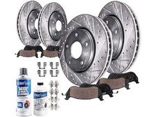 Front And Rear Brake Pad And Rotor Kit For 2001-2005 Bmw 325xi 2003 2004 Xf258rw