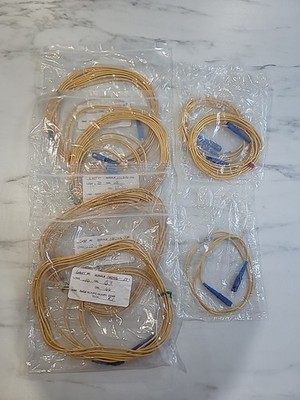 6-Pack SC to SC Single Mode Fiber Patch Cable Simplex SCUPC Fiber Optic Cable