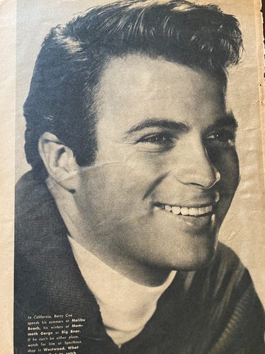Barry Coe, Full Page Vintage Pinup, aa