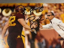 Minnesota Golden Gophers P.J. Fleck Autographed 8x10 Photo