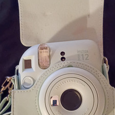 Fujifilm Instax Mini 12 Mint Portable Instant Film Camera with Protective Case