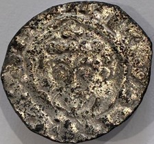 1189-99 RICHARD I (1st) ‘THE LIONHEART’ SILVER HAMMERED PENNY RAUL ON LUNDE