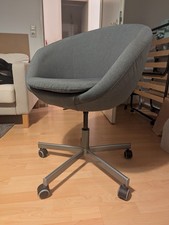 IKEA SKRUVSTA Schreibtischstuhl Drehstuhl Bürostuhl Sessel, Hell-grau