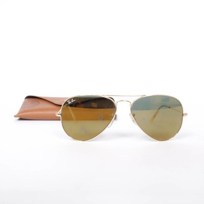 Ray-Ban, Sonnenbrille, RB3025Aviator Large Metal, Pilot/Aviator, Gold #i9T