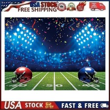 Football Field Backdrop - 5'x7'ft Football Stadium Photography Background Sty2