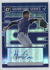 2021 Panini Donruss Optic Blue Pandora Prizm 6/8 Helcris Olivarez Auto 19ed