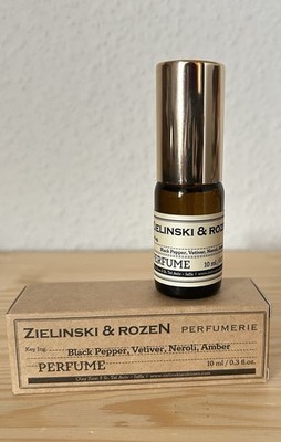 Zielinski & Rozen Black Pepper, Vetiver, Neroli, Amber Parfum 10ml Nischenduft