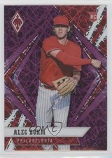 2021 Panini Chronicles Phoenix Purple Velocity Alec Bohm #17 0ym4