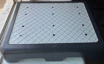 Step Stool Indoor Outdoor Platform Stepping Stool w/slip resistant Top