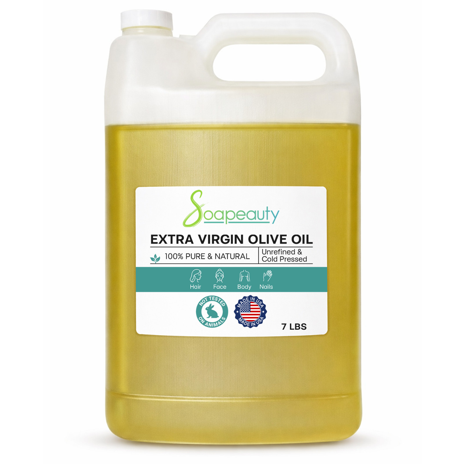 Extra Virgin 100% Pure & Natural Cold Pressed 7 Lb