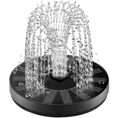 Solar Springbrunnen, Wasserpumpe, Vogelbad, Teichpumpe, solarbetrieben, Glas