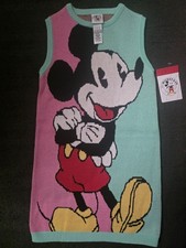 Disney Parks Mickey CO Mickey Mouse Kids Sleeveless Sweater Vest Size 7/8 NWT