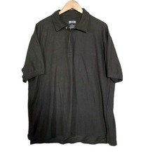 Duluth Trading Co Polo Shirt Men's Size XL Gray Cotton Blend