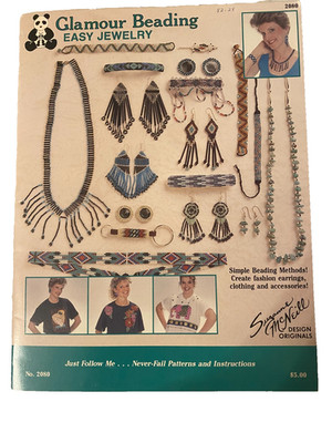 Glamour Beading Easy Jewelry Patterns, Suzanne McNeill Design Originals #2080