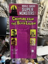 AHI Creature Black Lagoon Backer Card Empty Kresge Style Clamshell-For 8 Figs