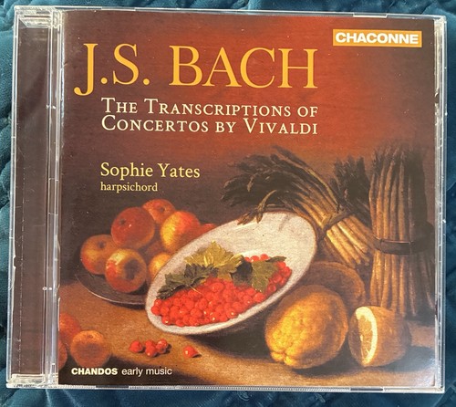 Transkriptionen von Konzerten von Vivaldi von Bach, J.S. / Yates, Sophie (CD, 2013)