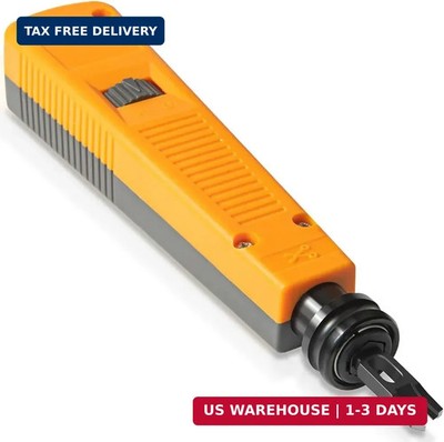 110 Punch Down Tool, Smooth-Cutting, Durable, Easy-to-Use Keystone Punch Down To