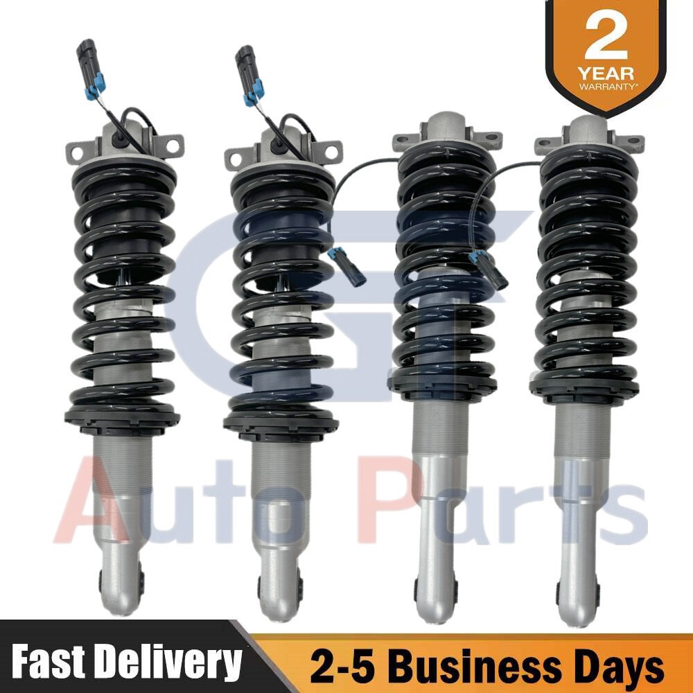 4pcs Front & Rear Shock Struts Assys w/Magnetic For Ferrari F430 4.3L 2005-2009