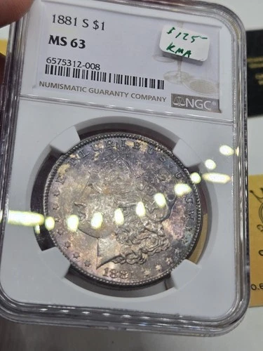 1881 S Morgan Silver Dollar NGC MS63 ☆ Dual Sided Toner ☆ Check My Store