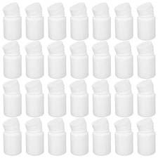  100 Pcs Medicine Container Mini Portable Pill Bottle Leakproof Capsule Storage