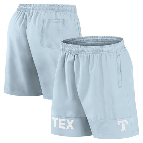 Herren Badeshorts Fanatics hellblau Texas Rangers Elements