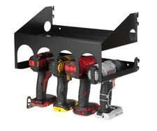 NEW Multiple Drill/Impact Shelf Attachment–Wall‑Mounted Power Tool Storage Rack