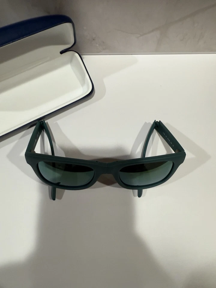 Очки солнцезащитные LACOSTE L778S 315 матовая зеленая оправа зеленые линзы новые 🔥 отличная цена - Изображение 3 из 4